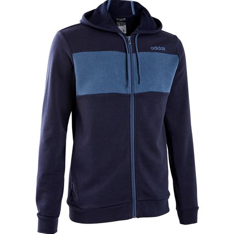 sudadera cremallera hombre adidas